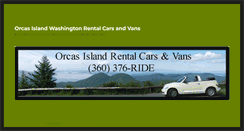 Desktop Screenshot of orcasislandshuttle.com